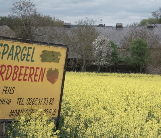 Enseigne vente à la ferme, © VG Maifeld